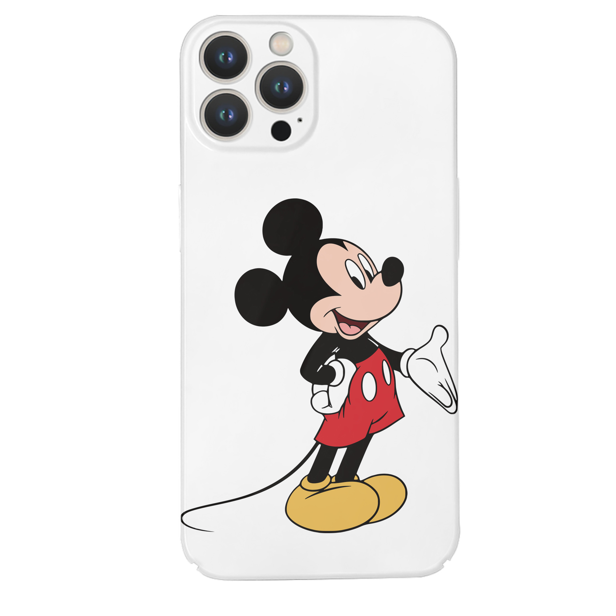 （画像用） ミッキーマウス Mickey Mouse 【iPhone 14シリーズ対応】ハードケース